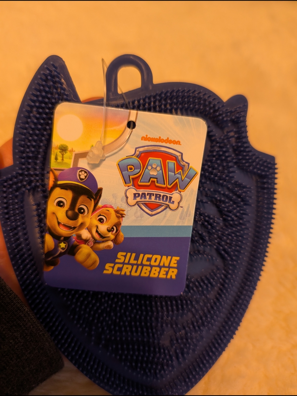 PAW Patrol Blue Silicone Scrubber - Picture 2 of 5